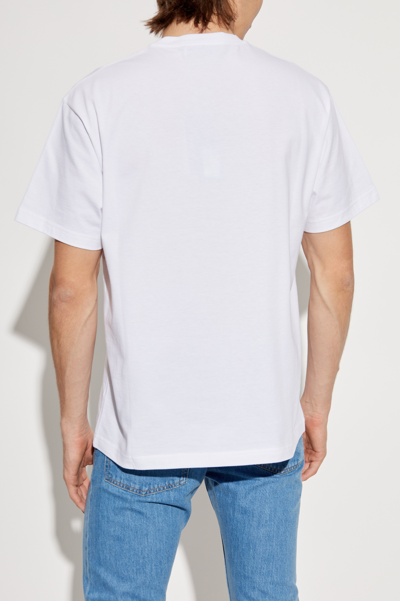White T-shirt with logo Gucci - Vitkac GB